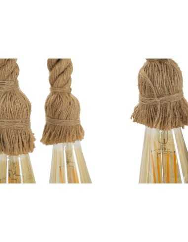 Lampadario Bamboo/rope Cm 80x15x120 - 1712250000