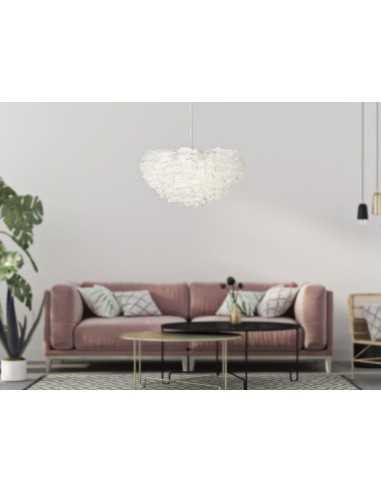 Lampadario Feather Cm ø 60x30 (altezza Con Filo Cm 110) - 1712770000