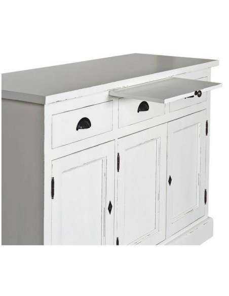 Credenza in legno colorata stile shabby chic, provenzale e country MS232B