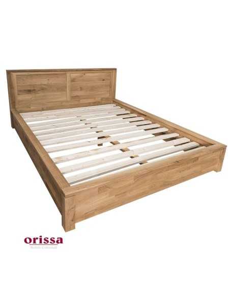 Letto matrimoniale king size in rovere 180x200 cm OPS636