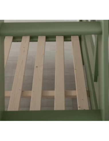 Letto a castello 3 posti 80/120x200 in legno MS810