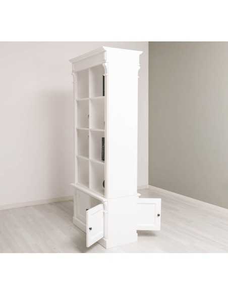 Libreria divisoria Directoire bifacciale con ante 220 cm MS791