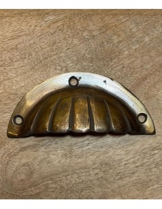 Maniglia ottone artigianale  | Maniglia per mobili POM012