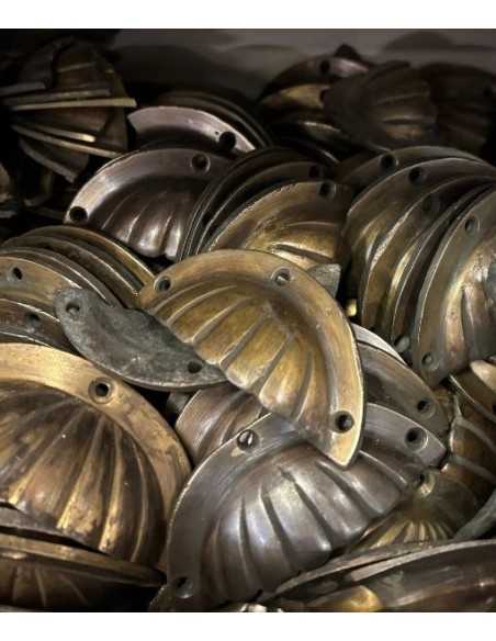 Maniglia ottone artigianale  | Maniglia per mobili POM012