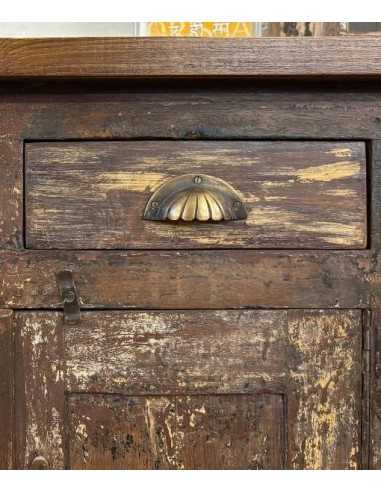 Maniglia ottone artigianale  | Maniglia per mobili POM012