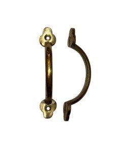 Maniglia a bacchetta ottone artigianale  | Maniglia per mobili POM016 2