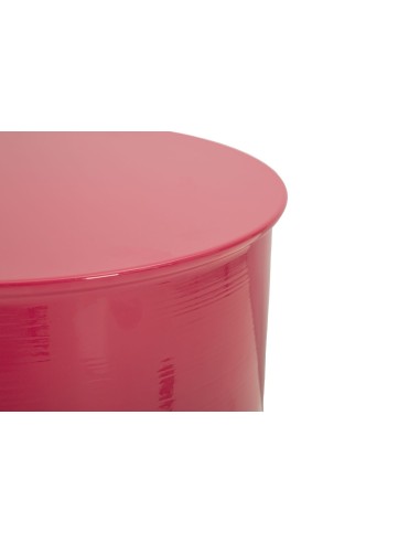 Tavolinetto In Metallo Oyi Fuxia Cm ø 31x46 - 142947000F