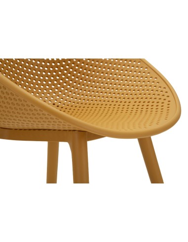 Sedia Ibiza Senape Set 2 Pz Cm 59x59x83 (altezza Seduta Cm 45) - 142950000S