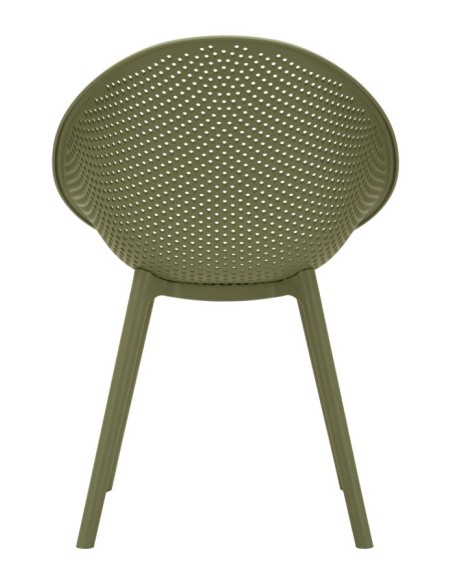 Sedia Ibiza Verde Set 2 Pz Cm 59x59x83 (altezza Seduta Cm 45) - 142950000V