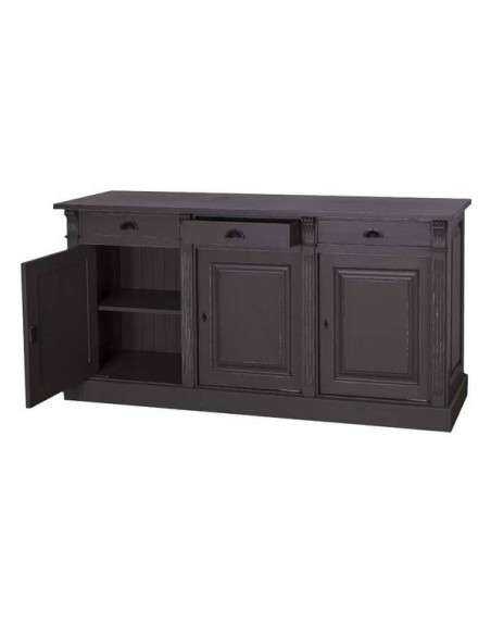 Credenza shabby chic bassa 3 ante e cassetti MS023B