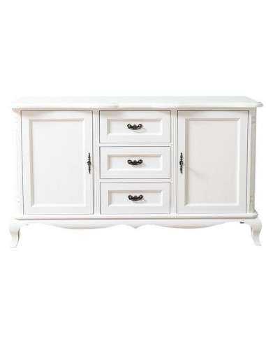 Credenza shabby chic romantica in legno massello MS648