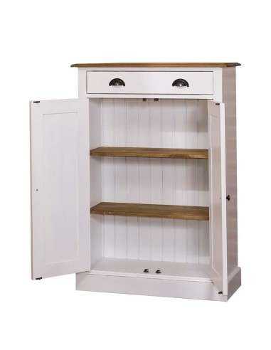 Credenza 2 ante e 2 cassetti country in legno colorato MS422