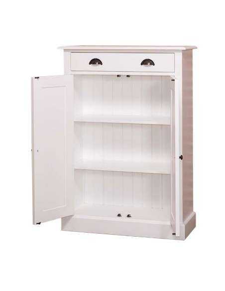 Credenza 2 ante e 2 cassetti country in legno colorato MS422