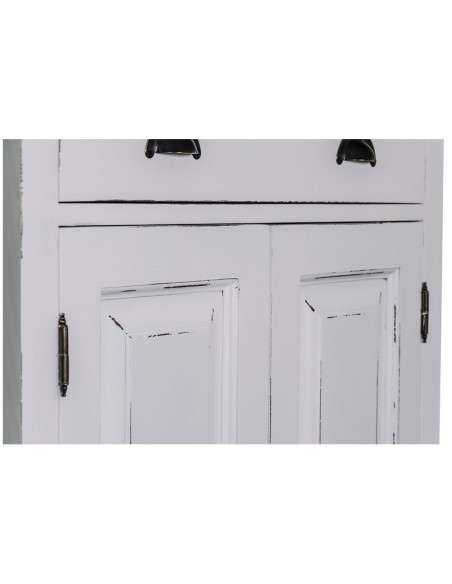 Credenza 2 ante e 2 cassetti country in legno colorato MS422