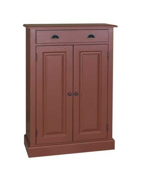 Credenza 2 ante e 2 cassetti country in legno colorato MS422