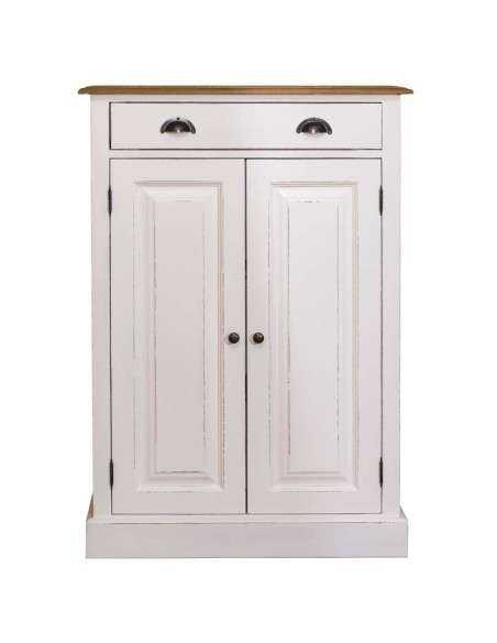 Credenza 2 ante e 2 cassetti country in legno colorato MS422