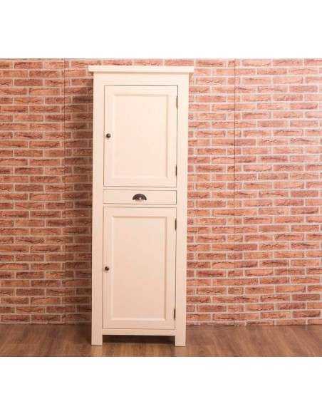 Credenza colonna doppia anta chiusa e cassetto colorata stile provenzale MS362