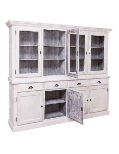 Credenza 8 ante 4 cassetti provenzale colorata MS602