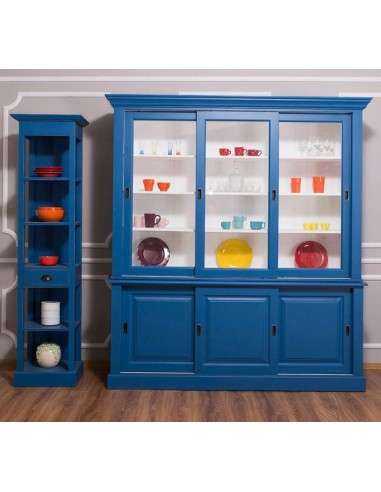 Credenza ante scorrevoli provenzale colorata MS598