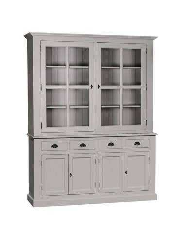 Credenza due corpi provenzale colorata MS165