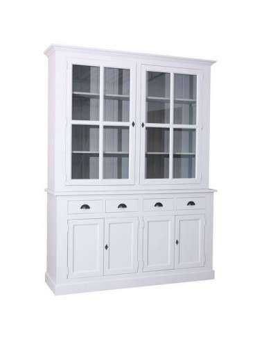 Credenza due corpi provenzale colorata MS165