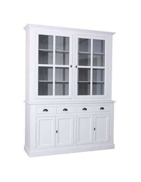 Credenza due corpi provenzale colorata MS165