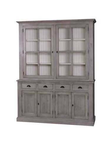 Credenza due corpi provenzale colorata MS165