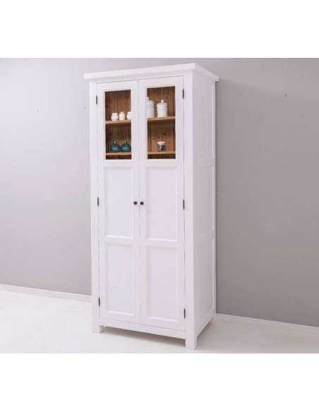 Dispensa cucina country colorata con porta oggetti MS706