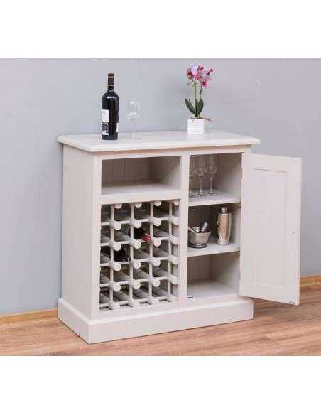 credenza bar porta bottiglie legno MS579