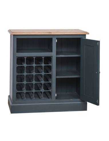 credenza bar porta bottiglie legno MS579