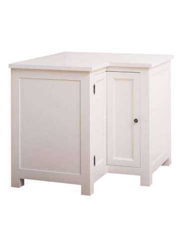 Cucina country modulo angolare stile nordico colorato o naturale MS458