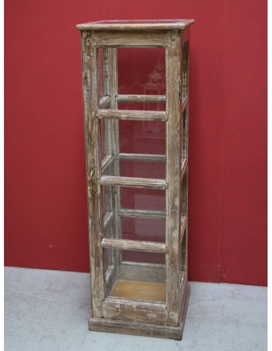 Vetrina a colonna shabby