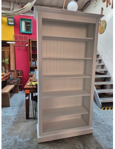 Libreria country colore bianco