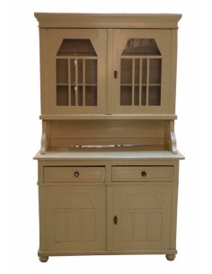Credenza vintage colore giallo